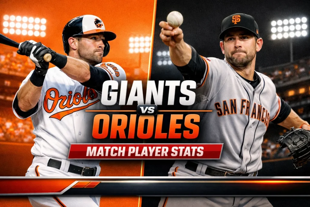 Baltimore Orioles batting vs San Francisco Giants pitching