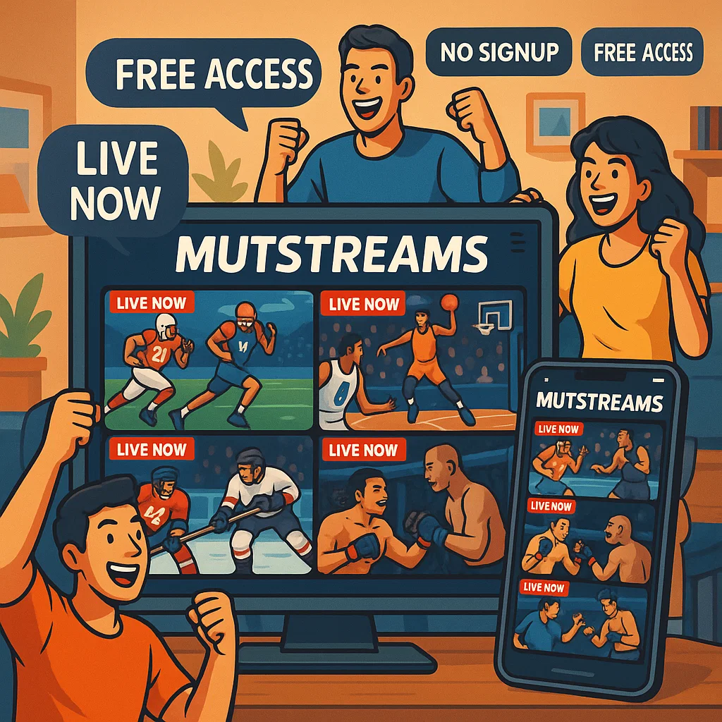 Mutstreams: Complete Guide to Streaming Sports for Free