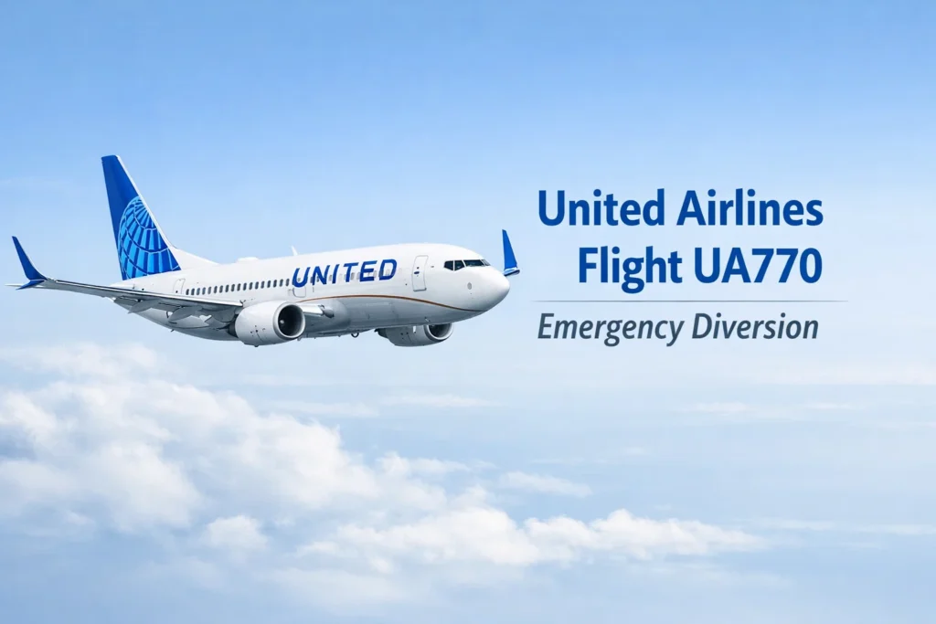 United Airlines Flight UA770