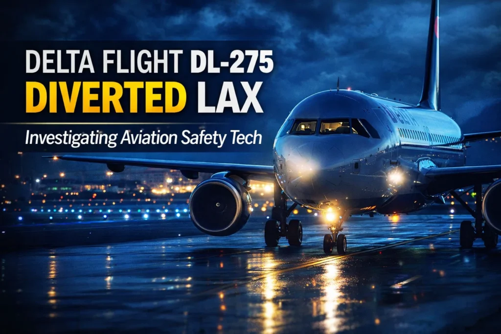 delta flight dl275 diverted lax