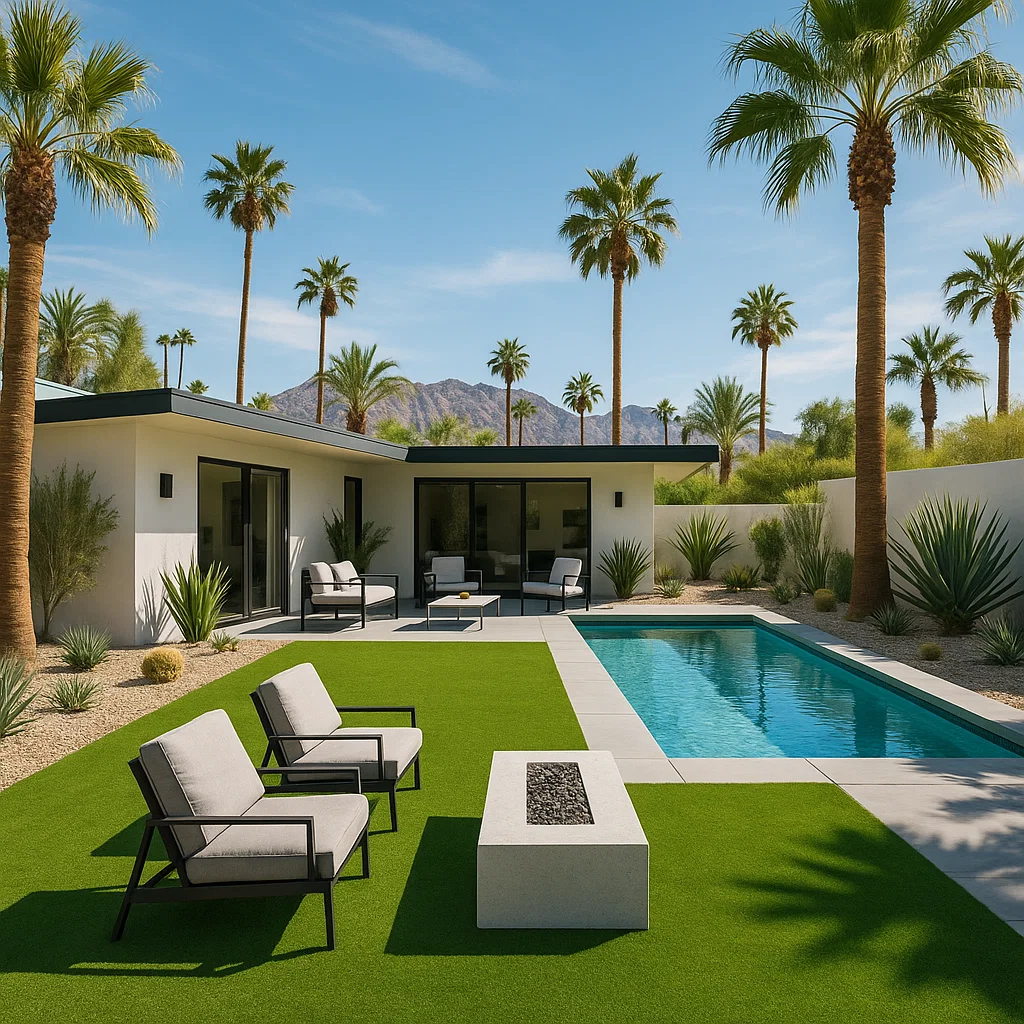 Why Artificial Grass is the Perfect Solution for Palm Springs Landscaping