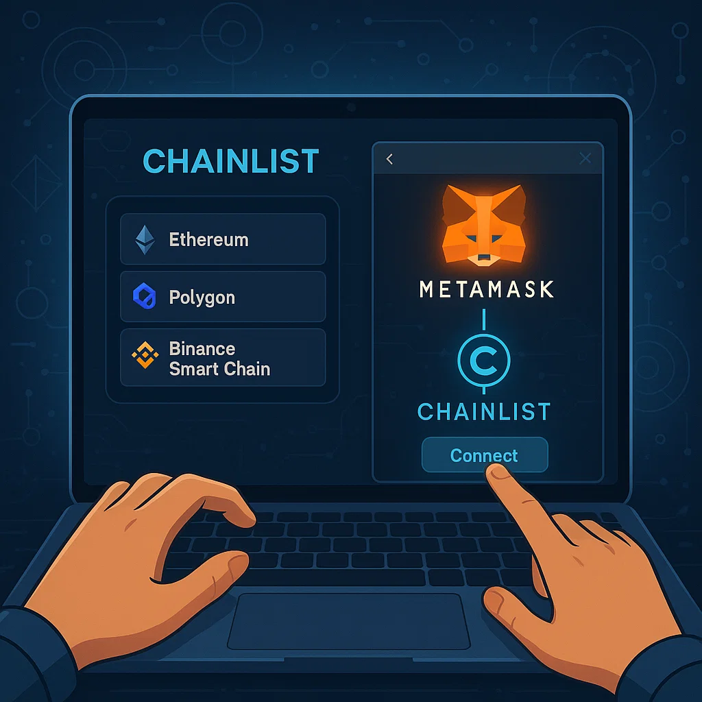 chainlist metamask techedubyte
