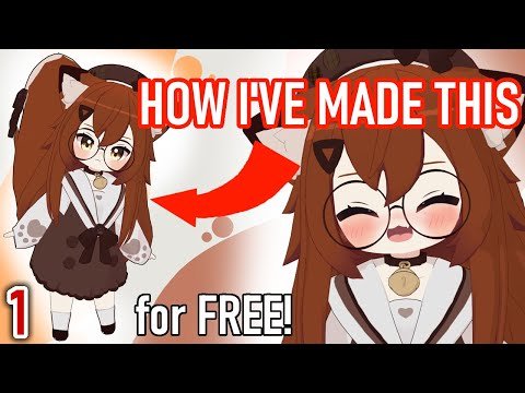 How to Design Your Own VTuber Model Using 3D Anime Tools