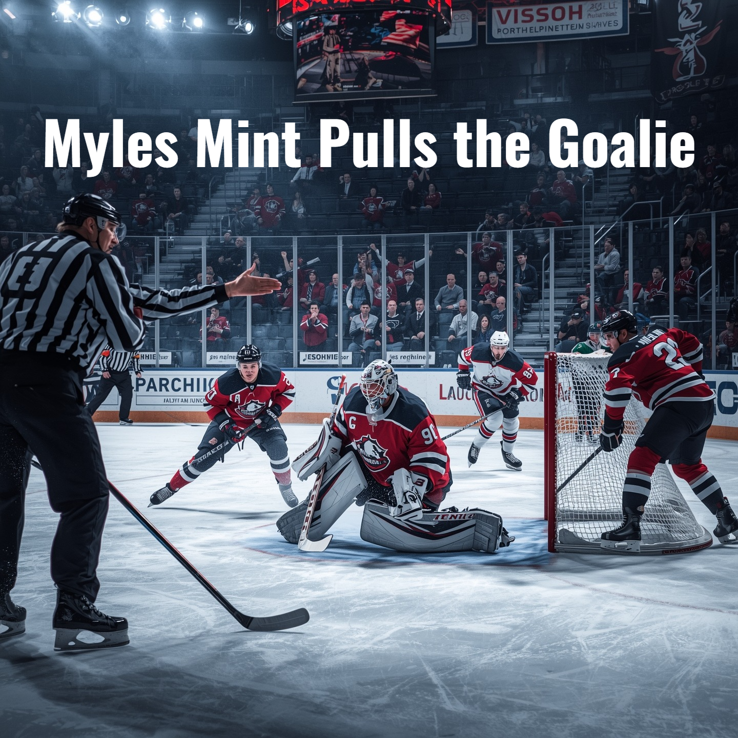 Myles Mint Pulls the Goalie