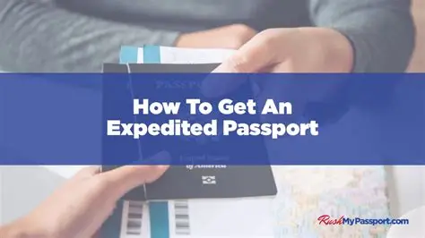 Where to Get an Where to Get an Expedited Passport in Chicago: A Traveler’s GuidePassport in Chicago: A Traveler’s Guide