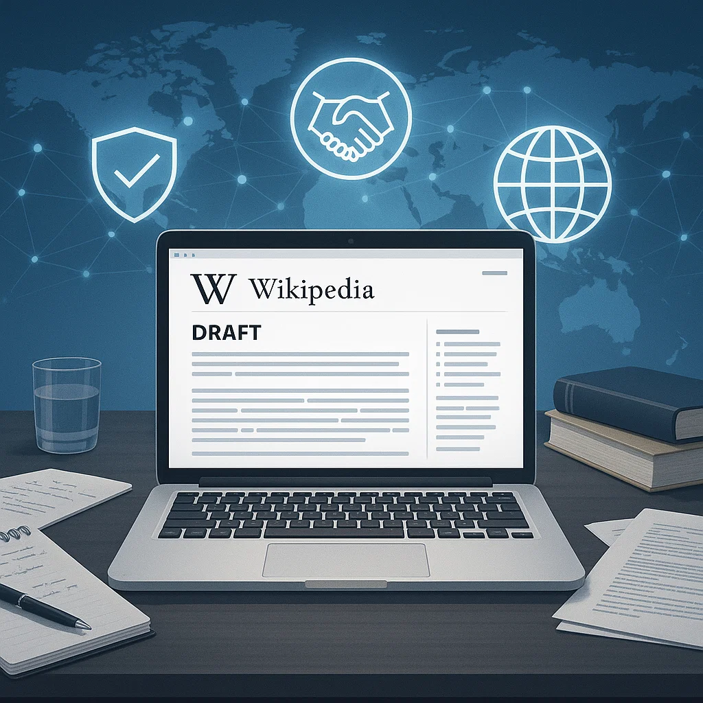 Wikipedia Page Creation Service 