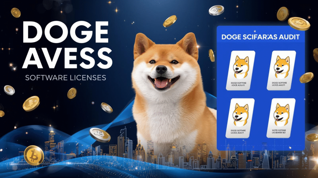 doge software licenses audit hud