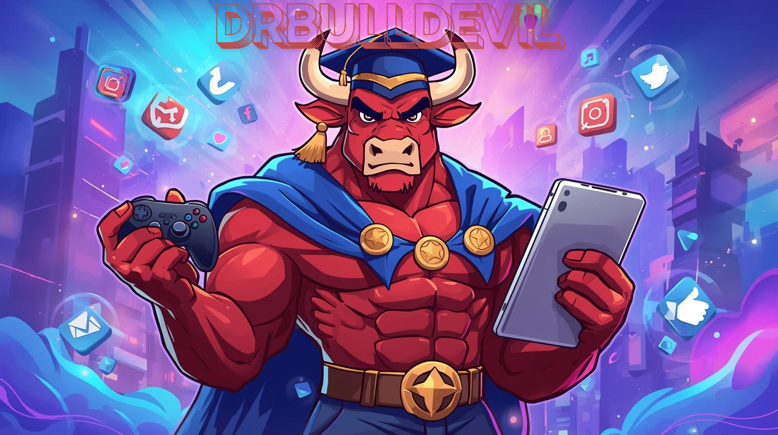 DrBulldevil: A Super Cool Online Star in Gaming and Art DrBulldevil: A Super Cool Online Star in Gaming and Art