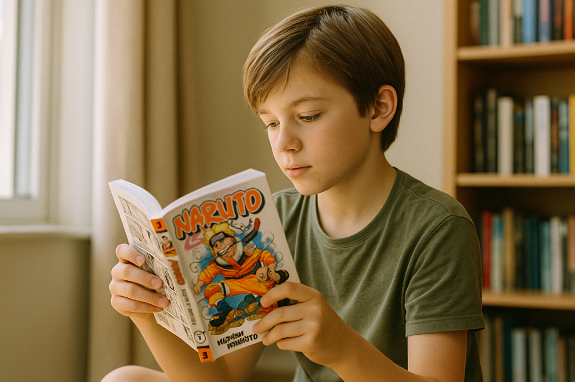 Naruto manga for children