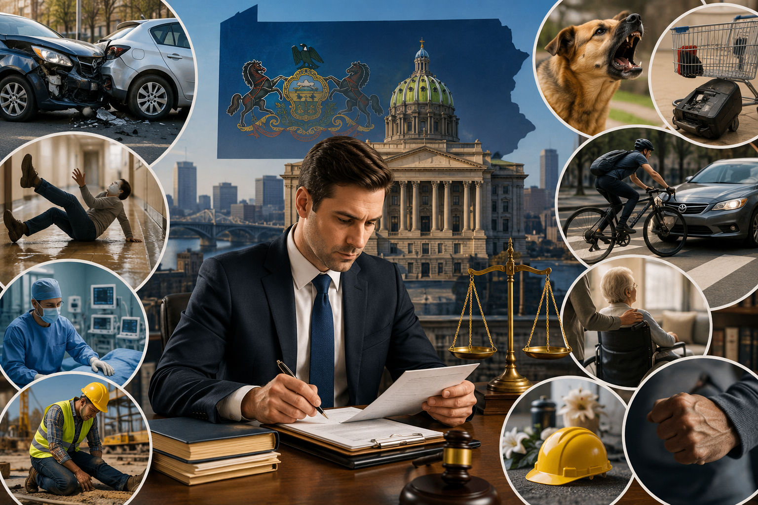 12 Common Causes Of Personal Injury Claims In Pennsylvania