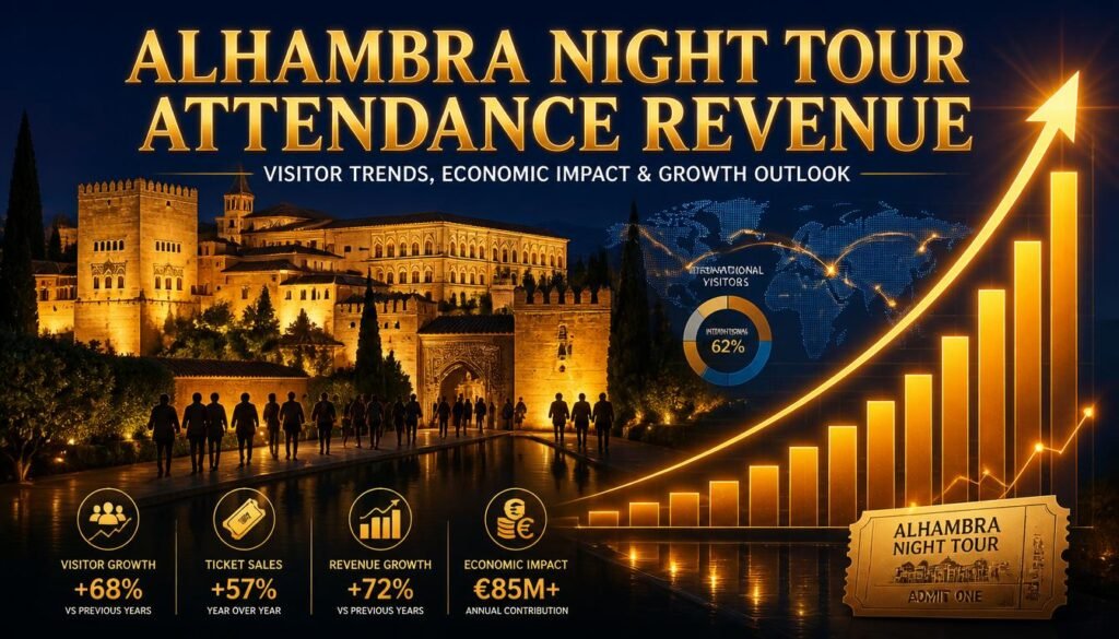 Alhambra Night Tour Attendance Revenue: Visitor Trends, Economic Impact & Growth Outlook