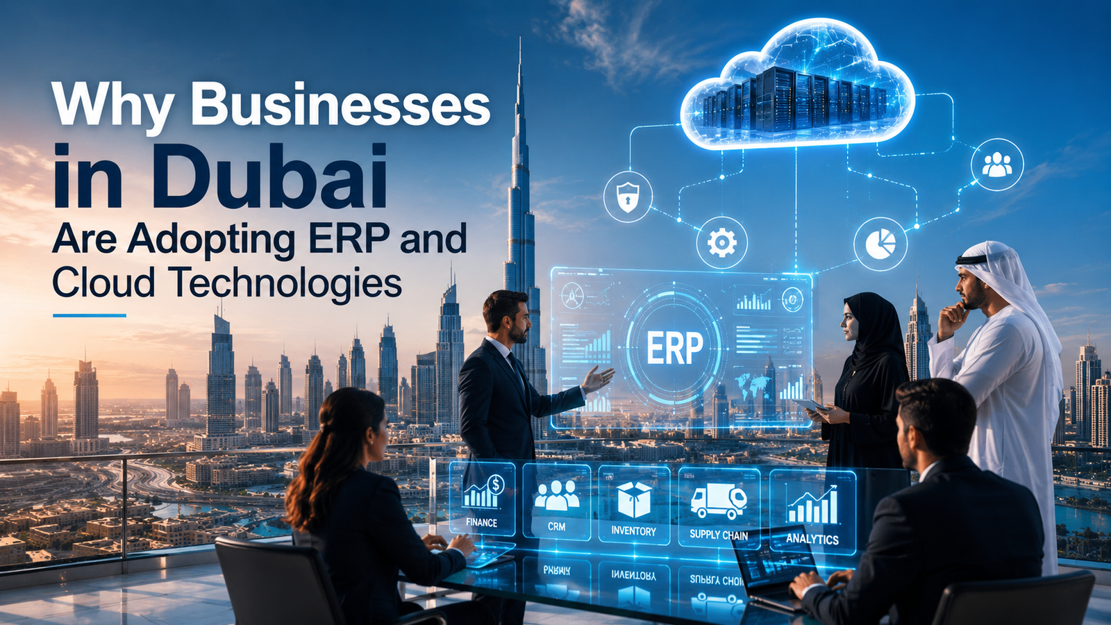 Why Businesses in Dubai Are Adopting ERP and Cloud Technologies