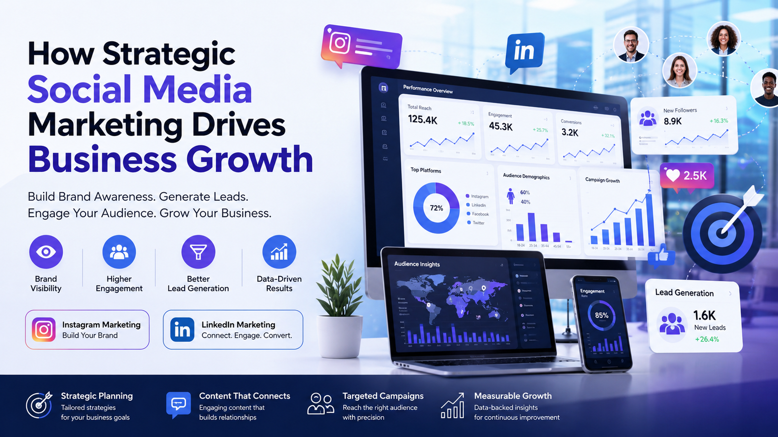 How Strategic Social Media Marketing Drives Business Growth