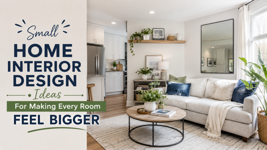 Small Home Interior Design Ideas for Making Every Room Feel Bigger