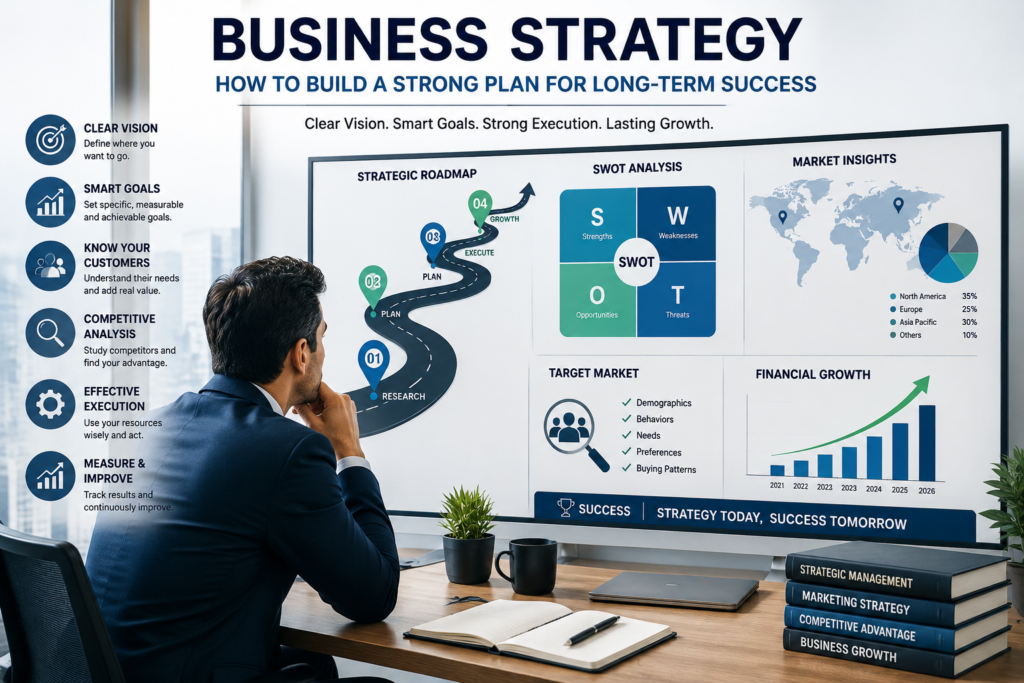 Business Strategy: How to Build a Strong Plan for Long-Term Success
