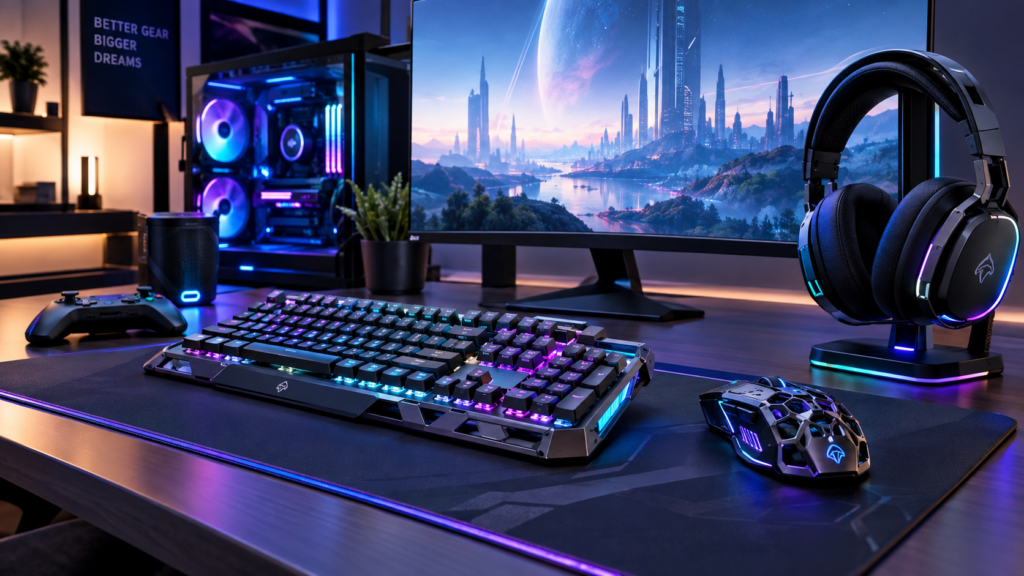 How Futuristic Gaming Peripherals Are Redefining the Modern PC Setup